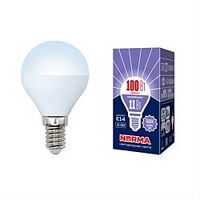 Лампа светодиодная Volpe Norma G45 Шар Е14 220В 11Вт 6500К  картинка 